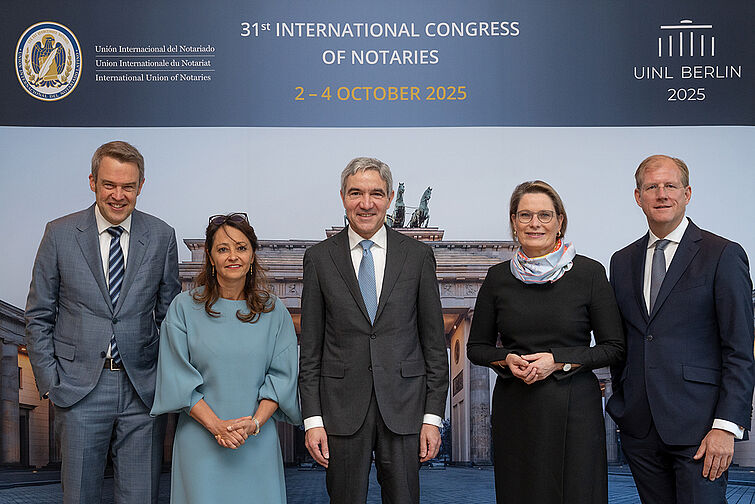 Auftakt zum 31. Internationalen Kongresses des Notariats in Berlin